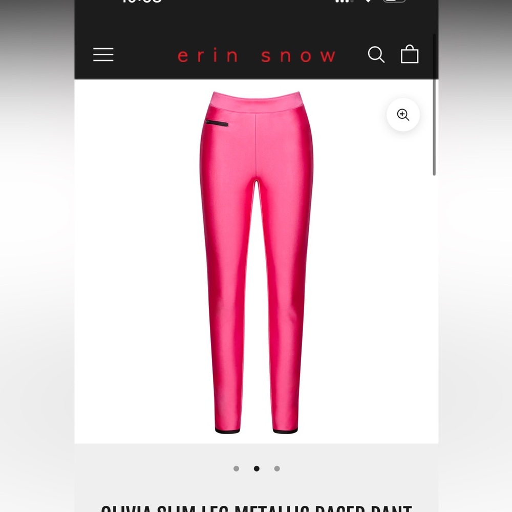 Erin Snow Olivia Slim Leg Ski pant size 10 nwot